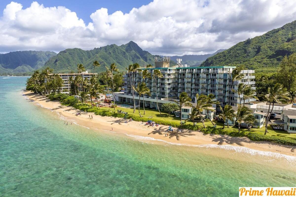 Beautiful Beachfront Condo Laie Ngoại thất bức ảnh